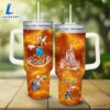 Disney Goofy Castle Glitter Pattern 40oz Tumbler with Handle and Straw Lid 2 Disney Goofy Castle Glitter Pattern 40oz Tumbler with Handle and Straw Lid