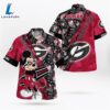 Georgia Bulldogs Mickey Mouse Floral Short Sleeve Hawaii Shirt 2 Georgia Bulldogs Mickey Mouse Floral Short Sleeve Hawaii Shirt