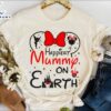 Happiest Mummy On Earth Shirt Disney Mother's Day Tee Disney Mom Tshirt 2 Happiest Mummy On Earth Shirt Disney Mothers Day Tee Disney Mom Tshirt