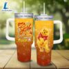 Just A Girl Loves Winnie the Pooh 40oz Tumbler with Handle and Straw Lid 3 Just A Girl Loves Winnie the Pooh 40oz Tumbler with Handle and Straw Lid