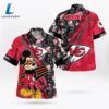 Kansas City Chiefs Mickey Mouse Floral Short Sleeve Hawaii Shirt 2 Kansas City Chiefs Mickey Mouse Floral Short Sleeve Hawaii Shirt