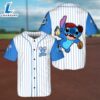 Love Playing Stitch Lovers White Blue 3D BASEBALL JERSEY SHIRT 2 Love Playing Stitch Lovers White Blue 3D BASEBALL JERSEY SHIRT