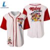 Mickey Mouse Red White Custom Name And Number Baseball 3 Mickey Mouse Red White Custom Name And Number Baseball