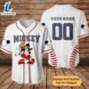 Personalized Mickey Baseball Jersey Shirt Disney Mickey Shirts
