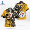 Pittsburgh Steelers Mickey Mouse Floral Short Sleeve Hawaii Shirt