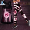 Breast Cancer Awareness 3D Hollow Tank Top amp Leggings BCAS006