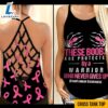 Breast Cancer Awareness Criss-Cross Tank Top Pink Ribbon These Boobs Are Protected By A Warrior 3 Breast Cancer Awareness Criss Cross Tank Top Pink Ribbon These Boobs Are Protected By A Warrior