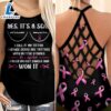 Breast Cancer Awareness Criss-Cross Tank Top Pink Ribbon Yes It s A Scare 2 Breast Cancer Awareness Criss Cross Tank Top Pink Ribbon Yes It s A Scare