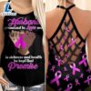 Breast Cancer Awareness Criss-Cross Tank Top Pink Ribon My Husband Promised To Love Me 2 Breast Cancer Awareness Criss Cross Tank Top Pink Ribon My Husband Promised To Love Me