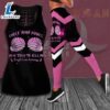 Check Your Boobs Mine Tried To Kill Me Breast Cancer Awareness 3D Hollow Tank Top amp Leggings