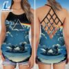 Lilo And Stitch Starry Sky Dark Side Of The Moon Pink Floyd Criss Cross Tank Top 2 Lilo And Stitch Starry Sky Dark Side Of The Moon Pink Floyd Criss Cross Tank Top