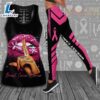 Lips Breast Cancer Awareness Hollow Tank Top & Leggings 2 Lips Breast Cancer Awareness Hollow Tank Top amp Leggings