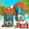 Custom Name Miami Dolphins NFL Aloha Hawaiian Shirt 2 Custom Name Miami Dolphins NFL Aloha Hawaiian Shirt