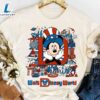 Cute Mickey Mouse Walt Disney World Custom 4th Of July Retro Shirt Happy Independence Day T shirt