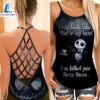 Jack Skellington - I May Look Calm Criss-Cross Tank Top 3 Jack Skellington I May Look Calm Criss Cross Tank Top