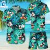 Mickey Mouse Summer Hawaiian Beach Shirt Shorts