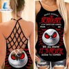 People Should Seriously Jack Skellington Criss Cross Tank Top