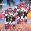 Marvel Rocket & American Flag 4th of July Memorial Day Hawaiian Shirts 2 Marvel Rocket American Flag 4th of July Memorial Day Hawaiian Shirts