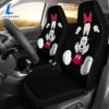 Mickey And Minnie Black Car Seat Covers