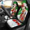 Mickey & Minnie Christmas Car Set Covers 2 Mickey Minnie Christmas Car Set Covers