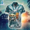 NFL Philadelphia Eagles Baby Yoda Trendy Aloha Hawaiian Shirt For Men And Women