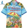 Star Wars Baby Yoda In The Beach Its 5 OClock Tropical Aloha Hawaiian Shirt For Men And Women
