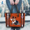 Chicago Bears NFL Mickey Women Leather Tote Bag