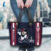 Houston Texans NFL Mickey Women Leather Tote Bag