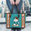 Miami Dolphins NFL Kitty Women Leather Tote Bag 3 Miami Dolphins NFL Kitty Women Leather Tote Bag