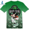 NBA Boston Celtics Disney Mickey Tshirt Adult And Kid Tshirt