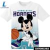 NBA Charlotte Hornets Disney Mickey Tshirt Adult And Kid Tshirt 3 NBA Charlotte Hornets Disney Mickey Tshirt Adult And Kid Tshirt
