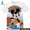 NBA New York Knicks Disney Mickey Tshirt Adult And Kid Tshirt
