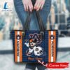 NCAA Auburn Tigers Mickey Women Leather Tote Bag 2 NCAA Auburn Tigers Mickey Women Leather Tote Bag
