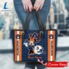 NCAA Auburn Tigers Minnie Women Leather Tote Bag 2 NCAA Auburn Tigers Minnie Women Leather Tote Bag