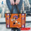 NCAA Clemson Tigers Minnie Women Leather Tote Bag 3 NCAA Clemson Tigers Minnie Women Leather Tote Bag
