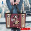 NCAA Florida State Seminoles Minnie Women Leather Tote Bag 3 NCAA Florida State Seminoles Minnie Women Leather Tote Bag
