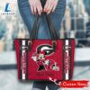 NCAA Georgia Bulldogs Minnie Women Leather Tote Bag 2 NCAA Georgia Bulldogs Minnie Women Leather Tote Bag