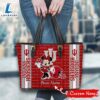NCAA Indiana Hoosiers Minnie Women Leather Tote Bag