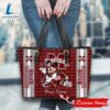 NCAA Mississippi State Bulldogs Mickey Women Leather Tote Bag 2 NCAA Mississippi State Bulldogs Mickey Women Leather Tote Bag