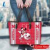 NCAA Nebraska Cornhuskers Mickey Women Leather Tote Bag 3 NCAA Nebraska Cornhuskers Mickey Women Leather Tote Bag