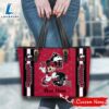 NCAA Northern Illinois Huskies Mickey Women Leather Tote Bag 2 NCAA Northern Illinois Huskies Mickey Women Leather Tote Bag