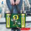 NCAA Oregon Ducks Minnie Women Leather Tote Bag