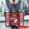 NCAA Stanford Cardinal Minnie Women Leather Tote Bag