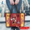 NCAA USC Trojans Minnie Women Leather Tote Bag 3 NCAA USC Trojans Minnie Women Leather Tote Bag