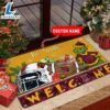 NFL Arizona Cardinals Grinch Christmas Welcome Football Doormat Custom Name