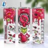 NFL Arizona Cardinals Grinch Inflated 3D Skinny Tumbler M2