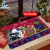 NFL Buffalo Bills Grinch Christmas Welcome Football Doormat Custom Name 3 NFL Buffalo Bills Grinch Christmas Welcome Football Doormat Custom Name
