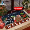 NFL Chicago Bears Grinch Christmas Welcome Football Doormat Custom Name
