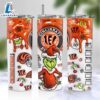 NFL Cincinnati Bengals Grinch Inflated 3D Skinny Tumbler M2
