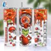 NFL Cleveland Browns Grinch Inflated 3D Skinny Tumbler M2 3 NFL Cleveland Browns Grinch Inflated 3D Skinny Tumbler M2